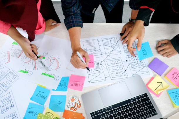 layout sito web design registrato